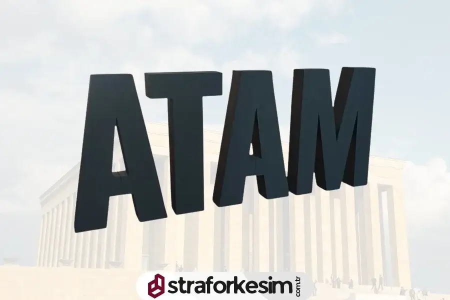 ATAM Strafor Köpük Yazısı