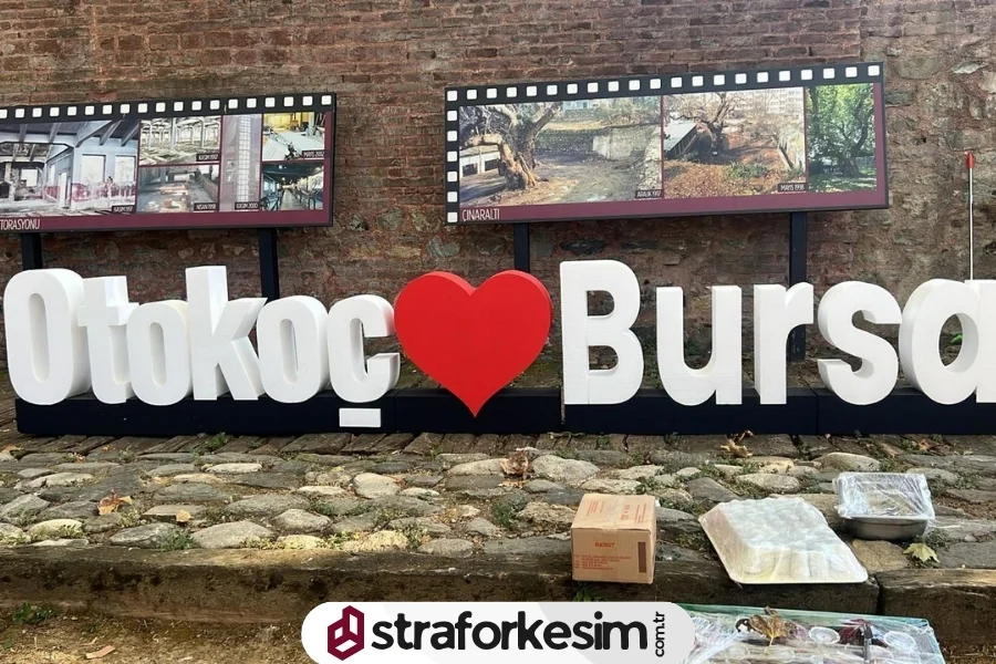 İşletmelere özel Strafor Logo ve Strafor Tabelalar