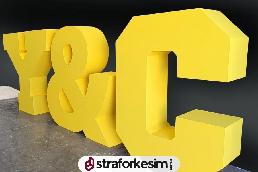 Strafor Harf Kesim(Boyalı ve Boyasız)