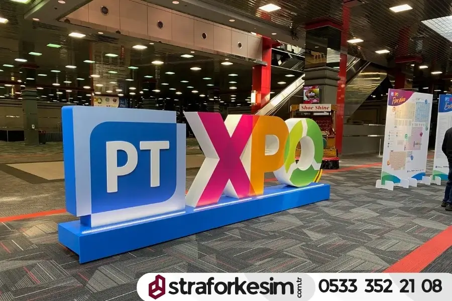 Fuarcılar için özel Strafor Dekor Üretimi