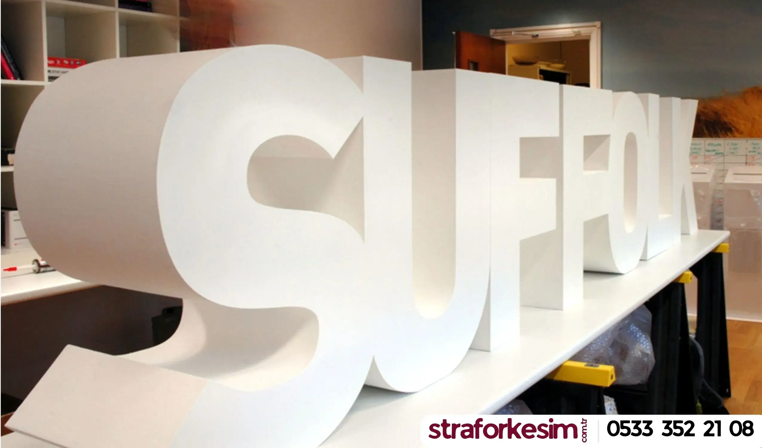 Kalın Hacimli Strafor Kesim