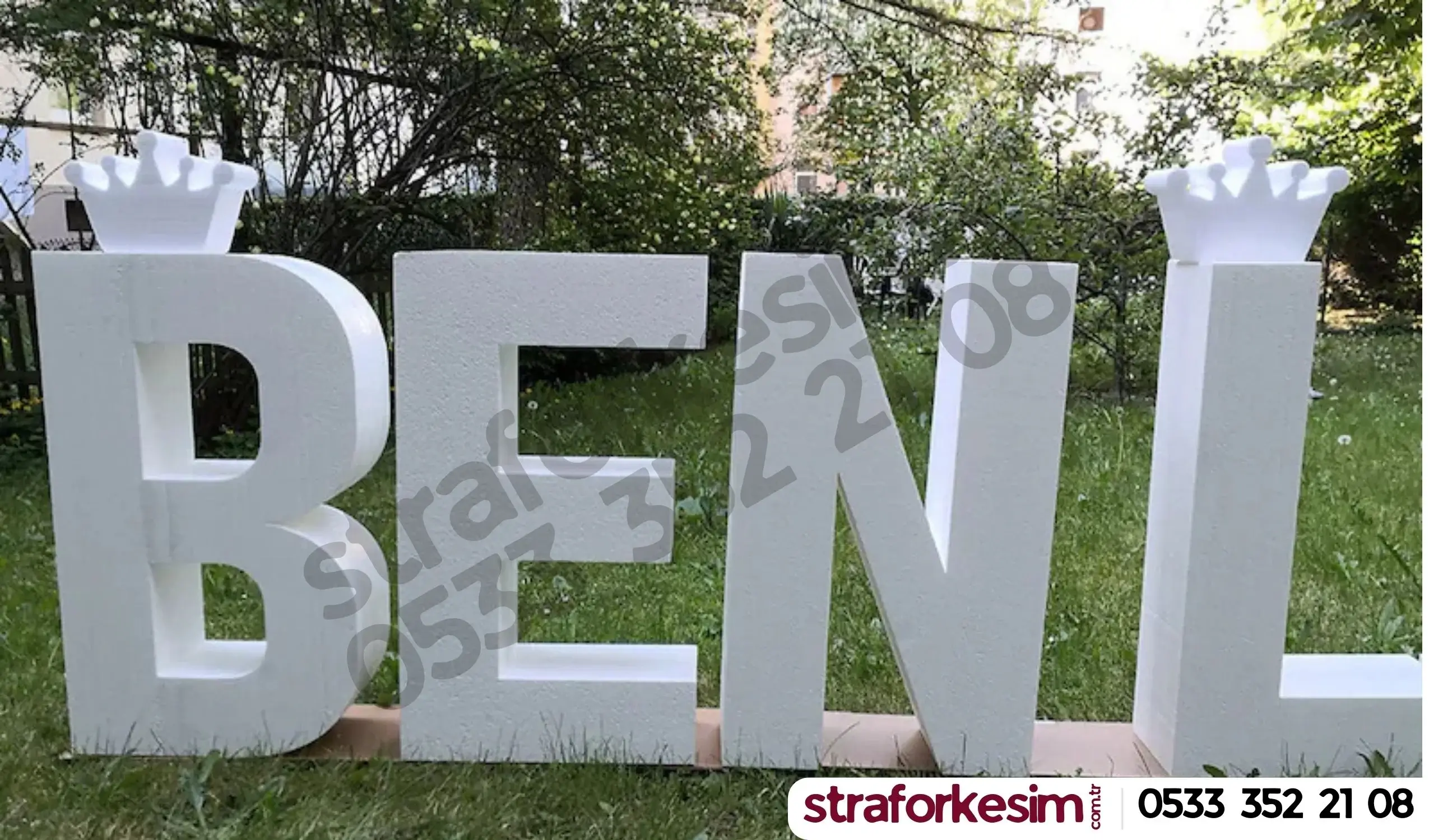 erzincan strafor köpük kesim merkezi ( logo , dekor , harf kesim ve tabela)