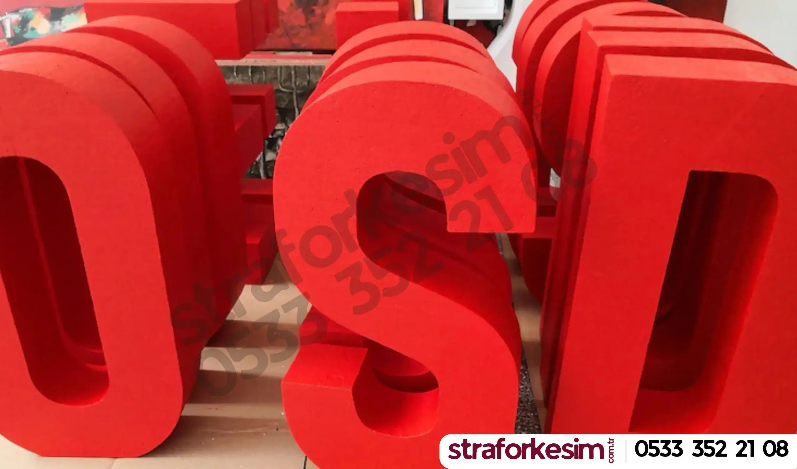 gaziantep strafor köpük kesim merkezi ( logo , dekor , harf kesim ve tabela)