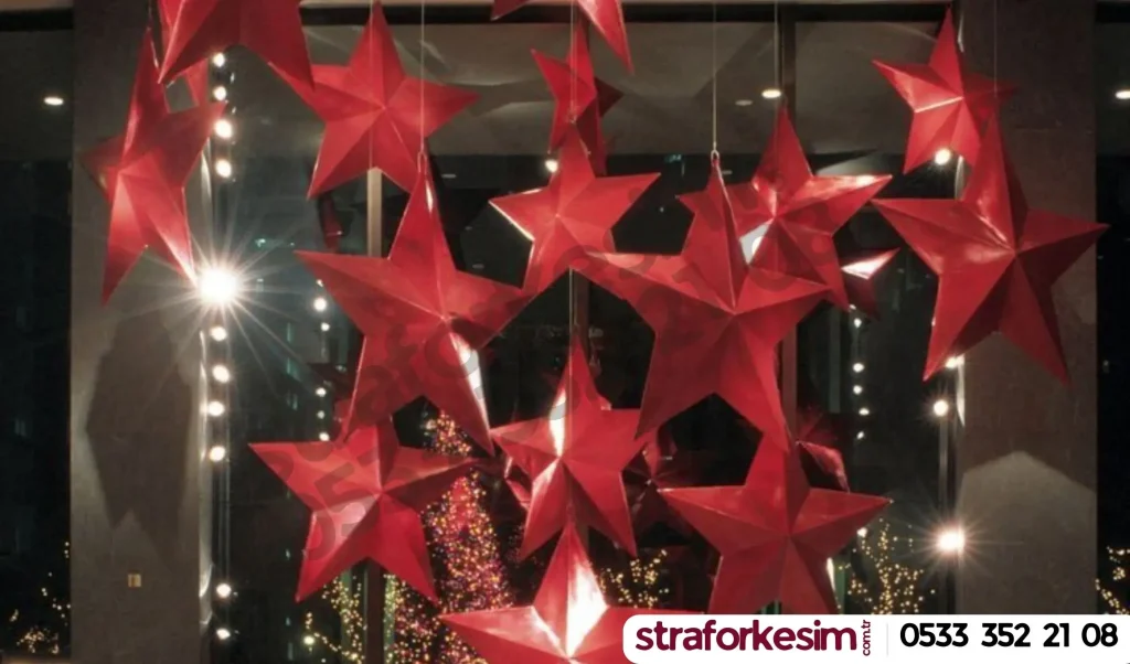mağazalar için yeni yıl dekorları