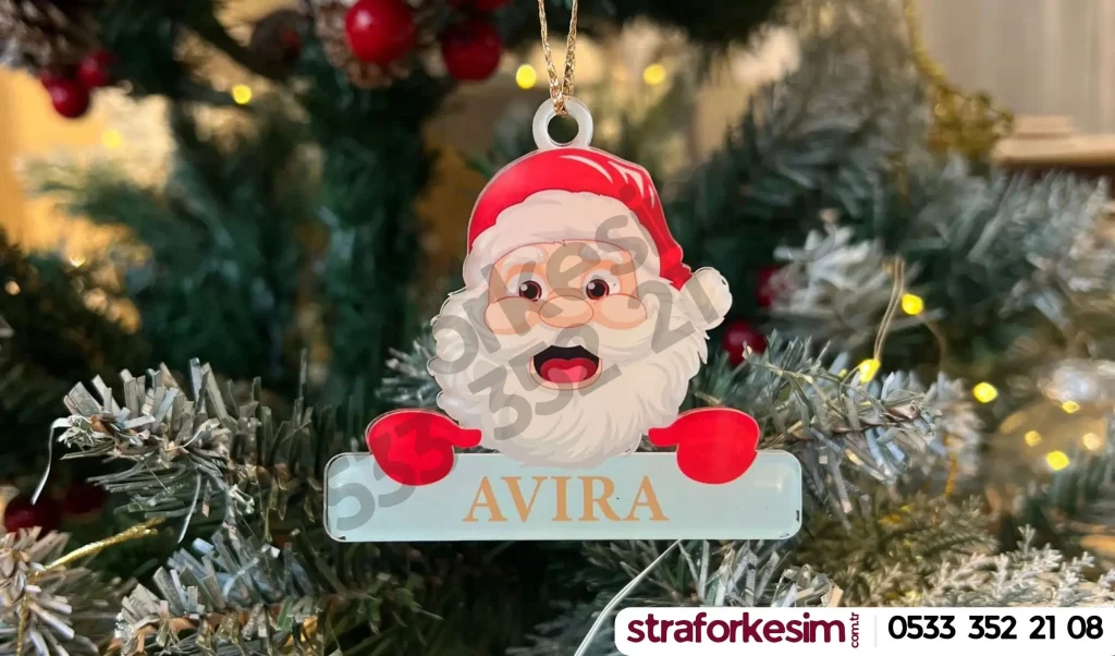 noel baba süs askılığı