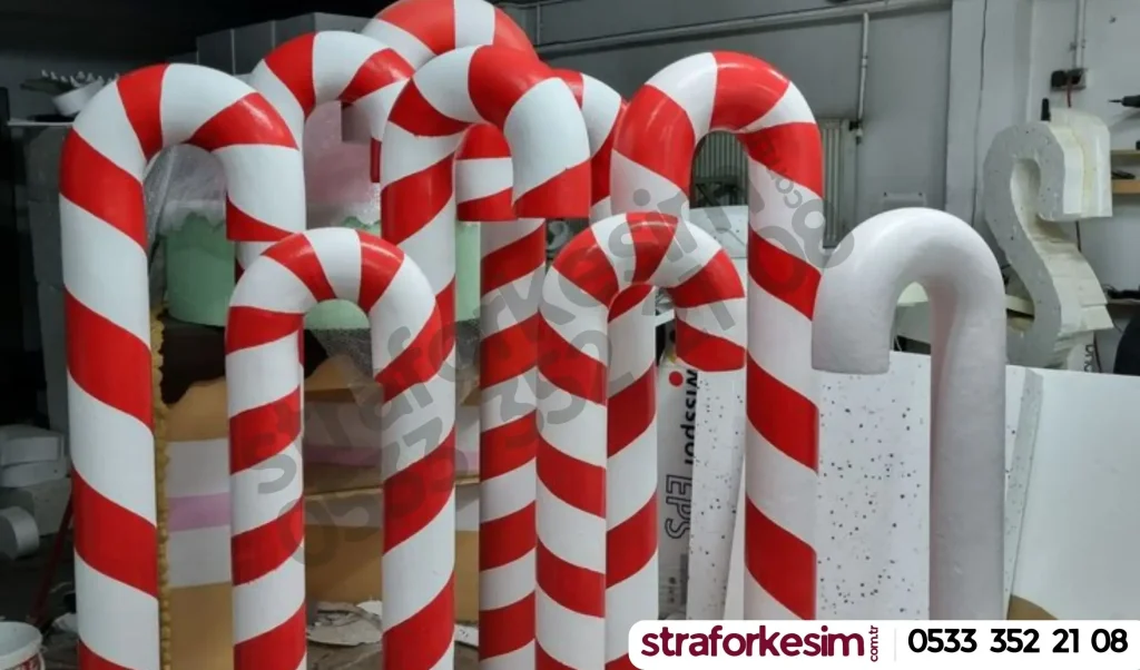 yılbaşı şekeri dekor